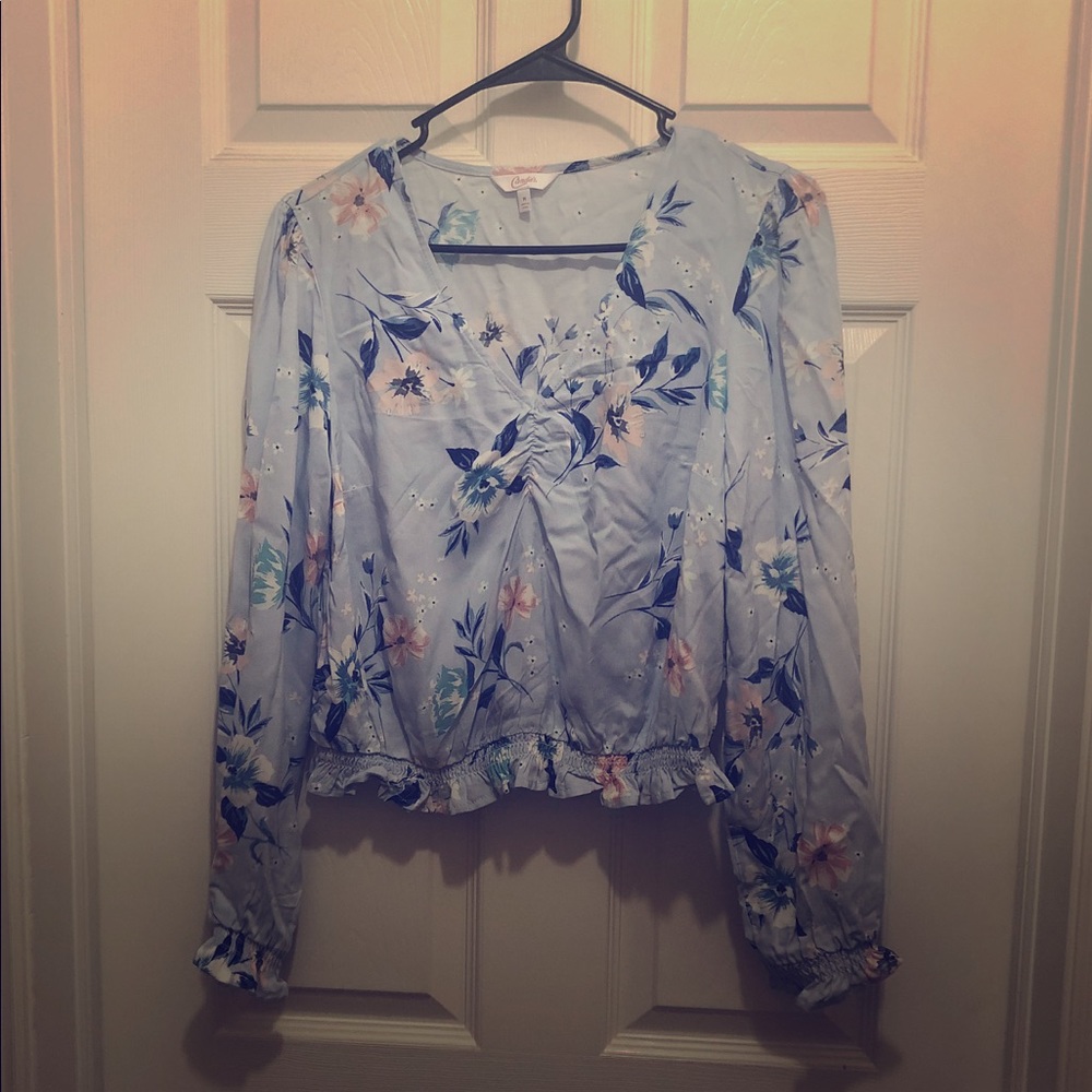 Candie’s Juniors Ruched Top